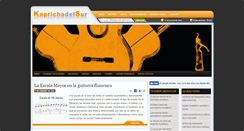 Desktop Screenshot of kaprichodelsur.com